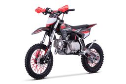 Pitbike Crossbike Dorado DT125 4T 14|12 Zoll 4G Automatik Motocross Offroad Schwarz Produktbild