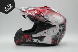 Cross Helm Pro Visier Rot XS Produktbild