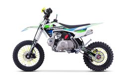 Pitbike Crossbike Dorado DT125 4T 14|12 Zoll 4G Automatik Motocross Offroad Blau Produktbild