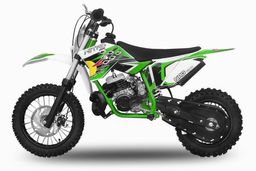 NITRO MOTORS 50ccm mini Kinder Dirtbike NRG50 12/10 Zoll Offroad Grün Produktbild