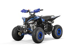 NITRO MOTORS 125ccm midi Kinder Quad Replay GS S7-A Sport 7-Zoll Offroad Blau Produktbild