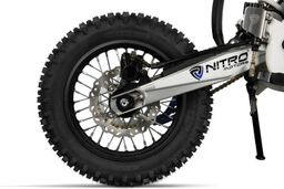 NITRO MOTORS 125ccm Dirtbike DRIZZEL UX URX 14/12 Zoll Kick Start Offroad Produktbild
