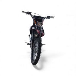 KXD 612 E+K 125cc 17/14 Zoll Dirtbike Offroad mit Scheinwerfer Orange Produktbild